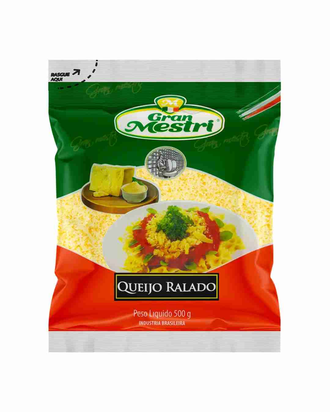 Queijo Parmesão Ralado Gourmet Gran Mestri 500g